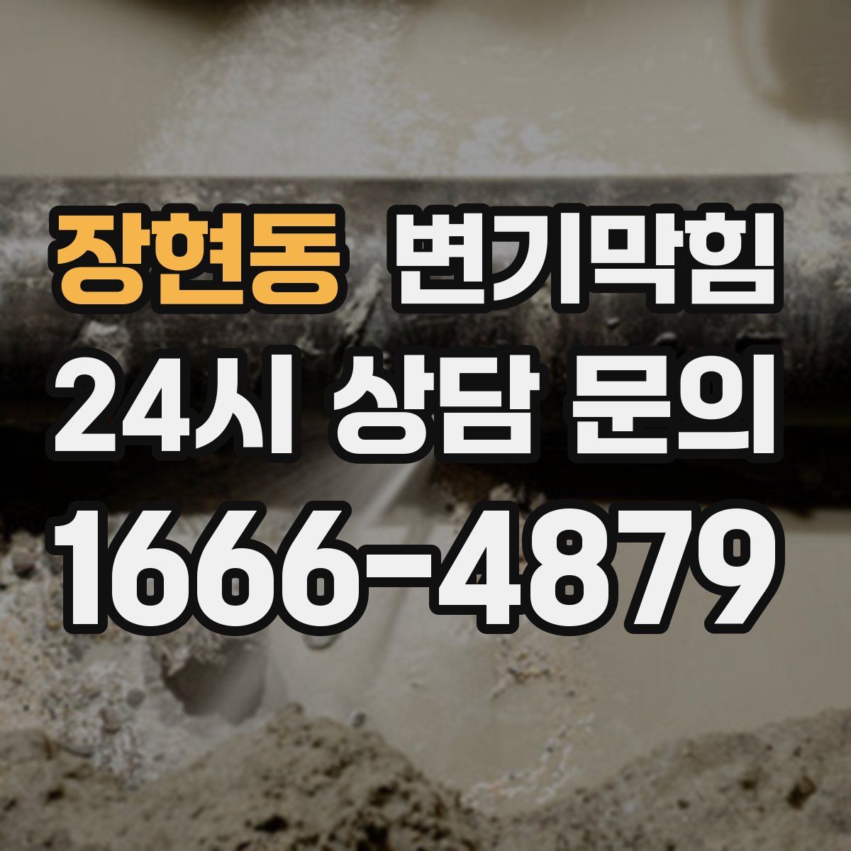 장현동 변기막힘