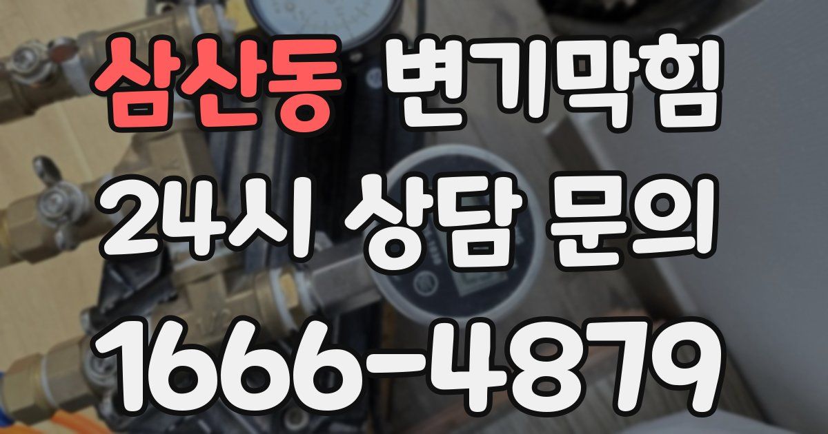 삼산동 변기