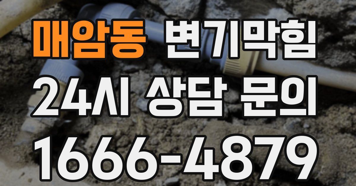 매암동 변기