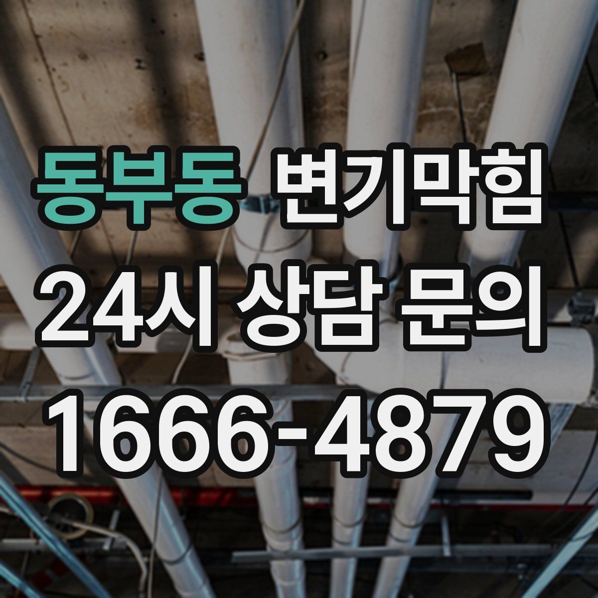 동부동 변기막힘