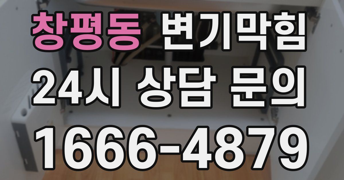 창평동 변기