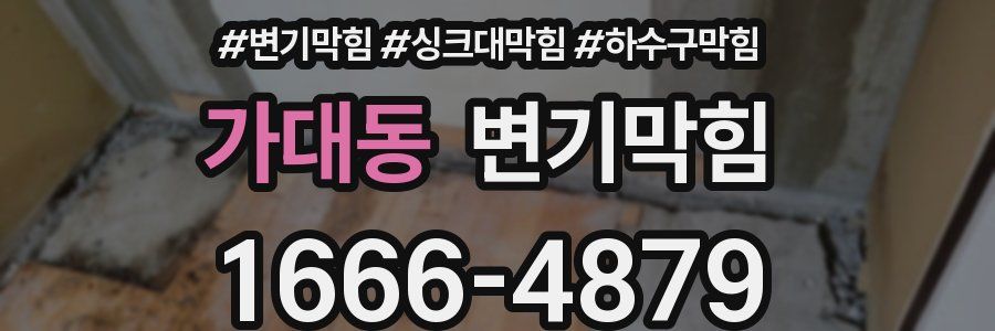 변기막힘
