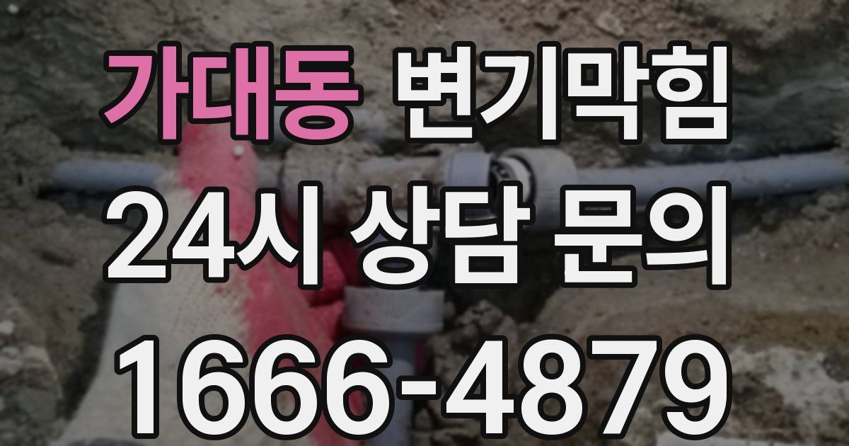 가대동 변기