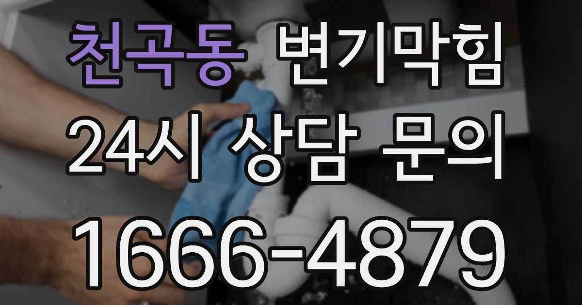 천곡동 변기