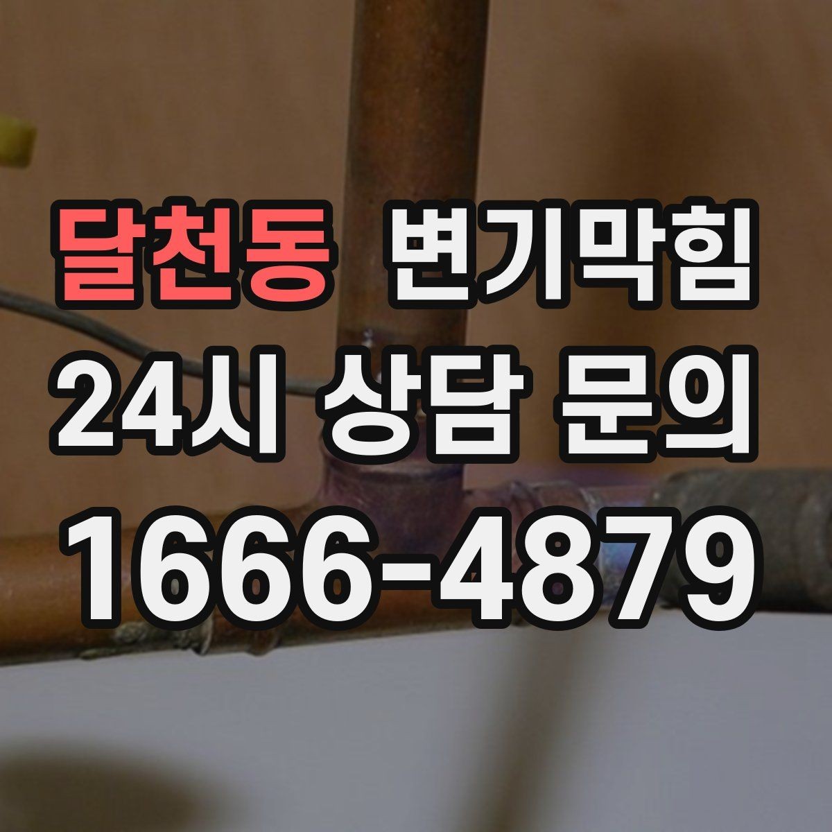 달천동 변기막힘 카페 배수구막힘 오픈 향 되찾기