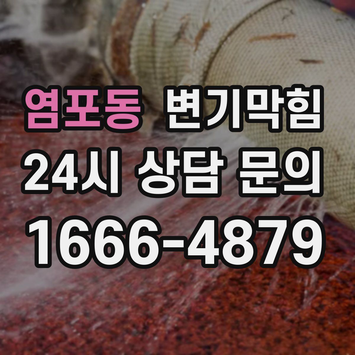 염포동 변기막힘