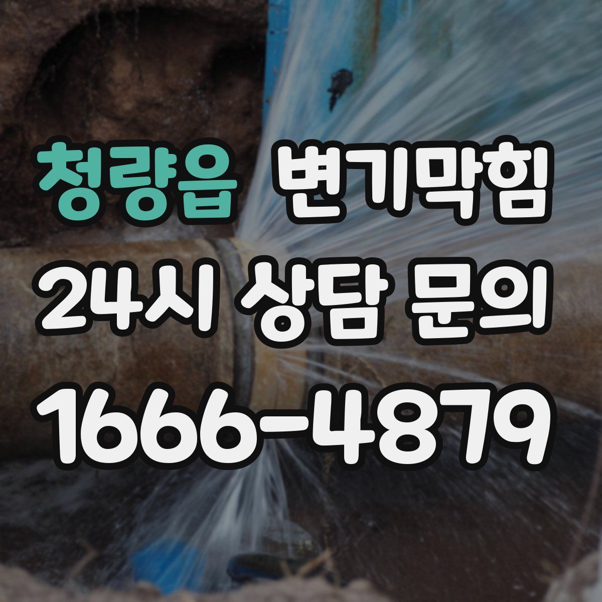 청량읍 변기막힘