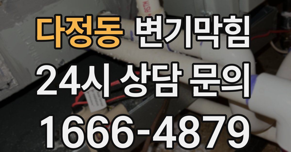 다정동 변기