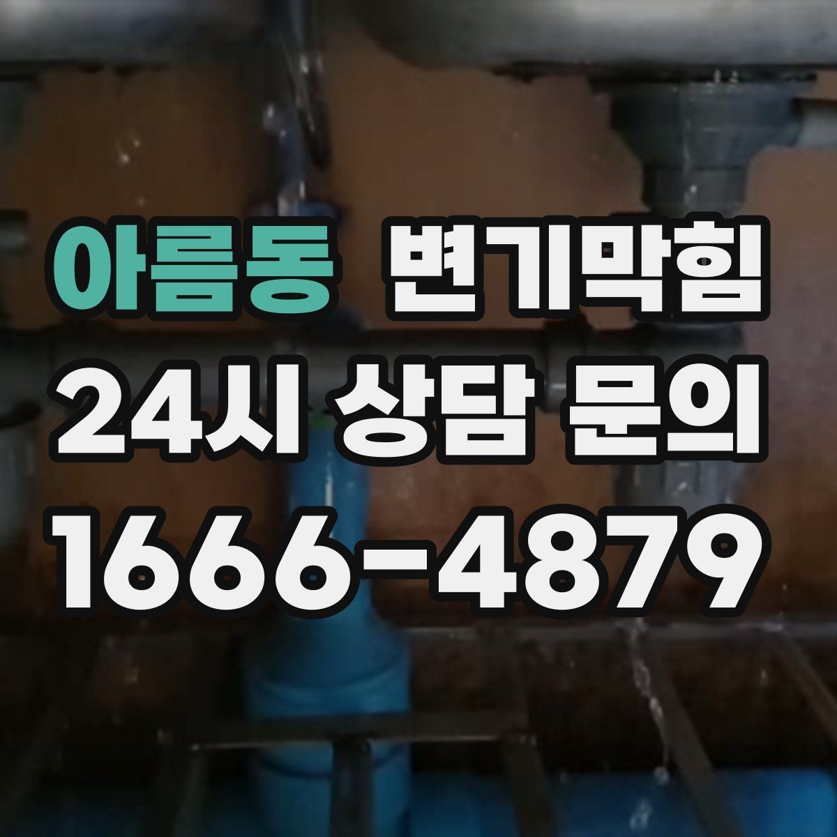 아름동 변기막힘 변기 뚫는 비용 카드·현금 결제 체크