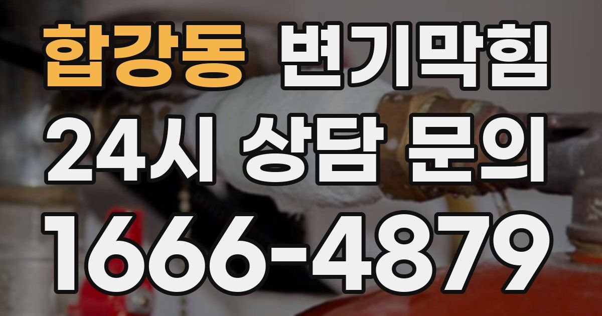 합강동 변기
