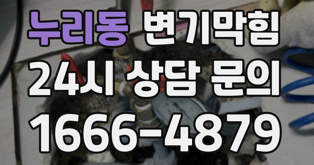 누리동 변기