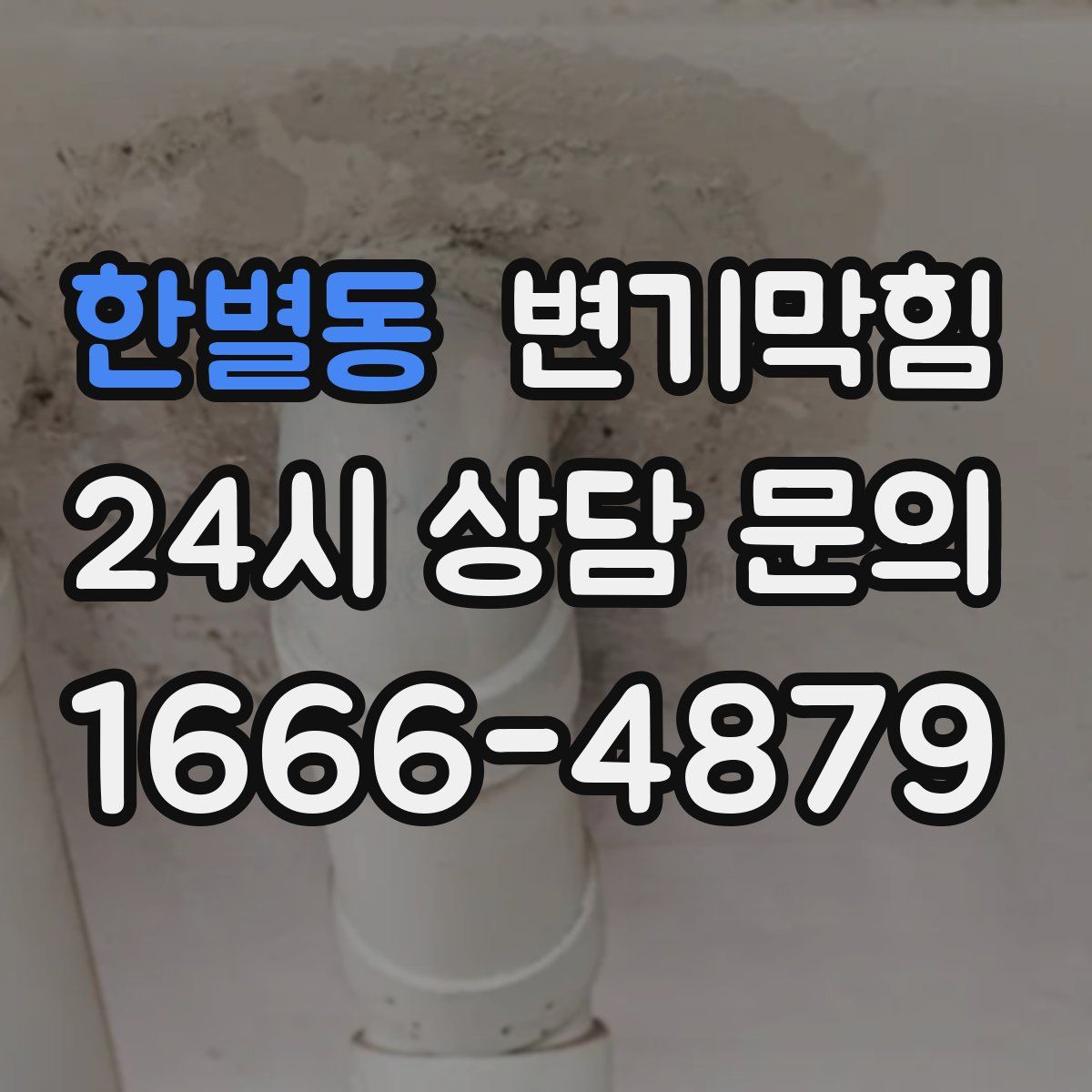 한별동 변기막힘
