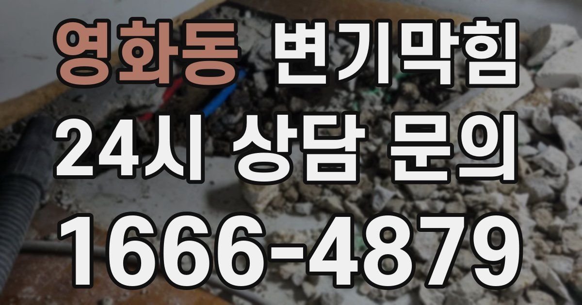 영화동 변기