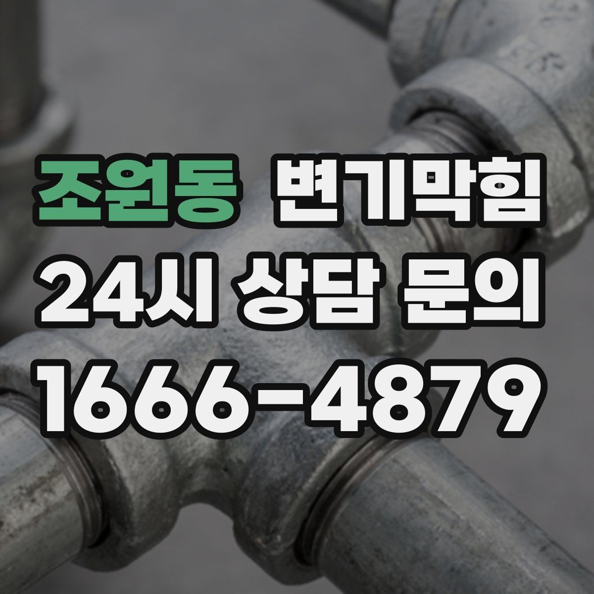 조원동 변기막힘 변기가막혔을때 냄새만 심한 날