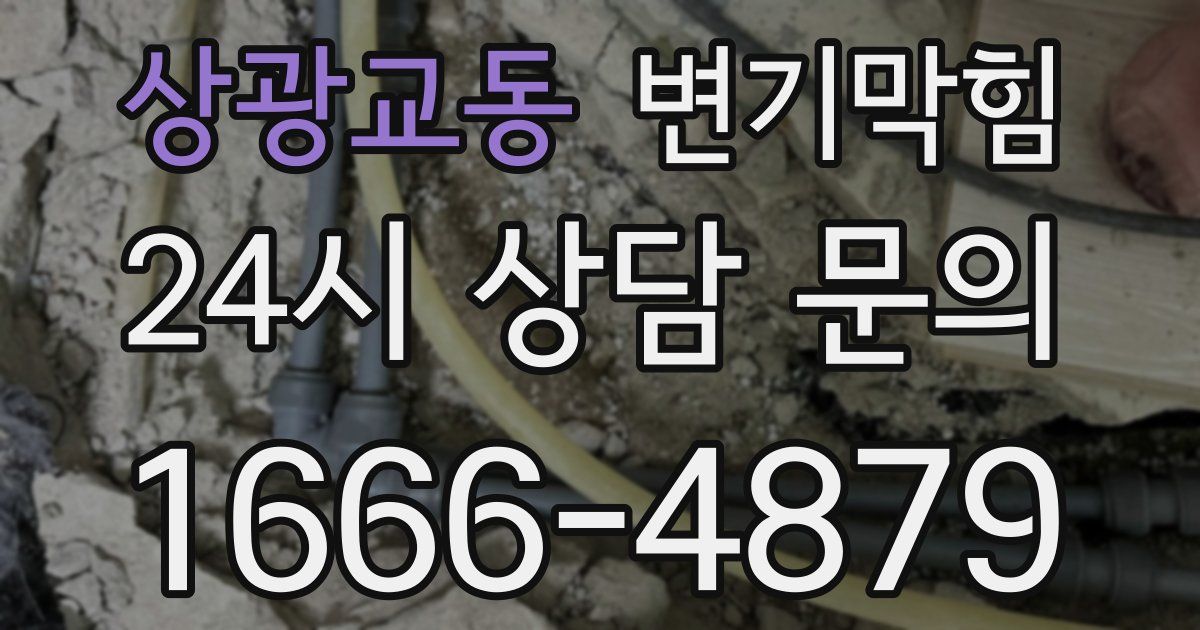 상광교동 변기
