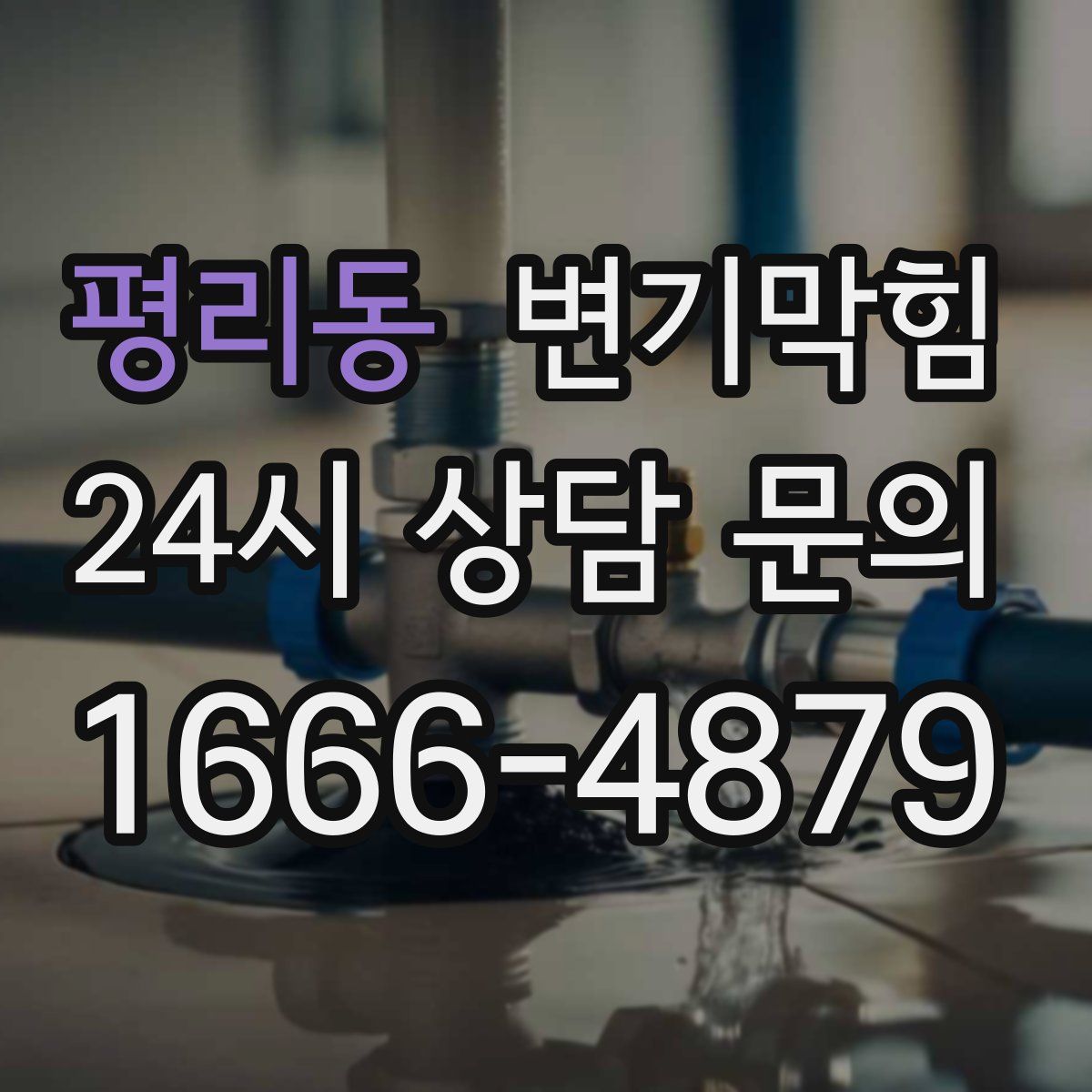 평리동 변기막힘