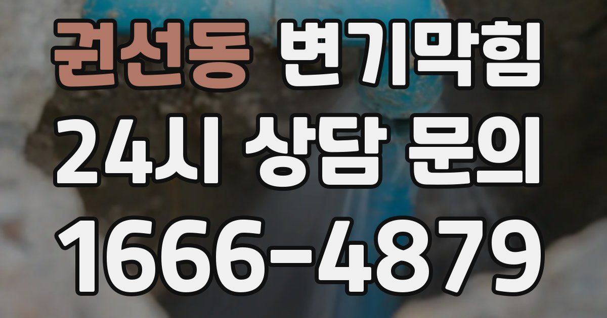 권선동 변기