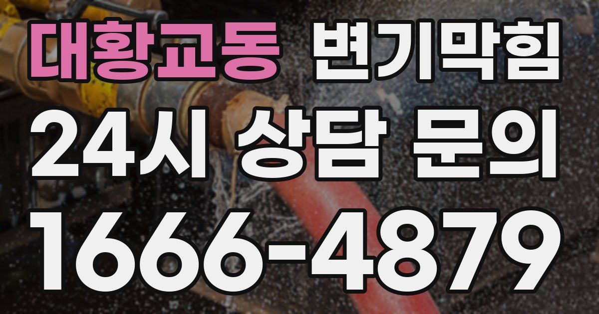 대황교동 변기