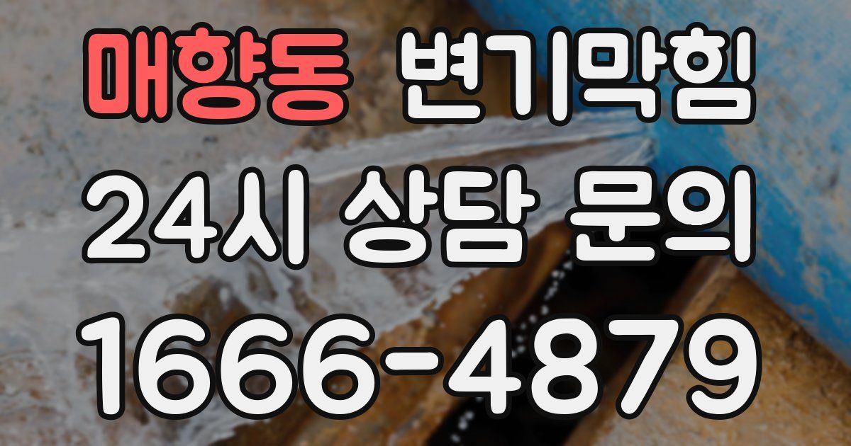 매향동 변기