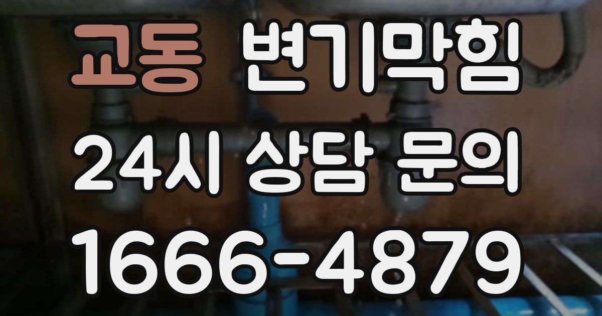 교동 변기