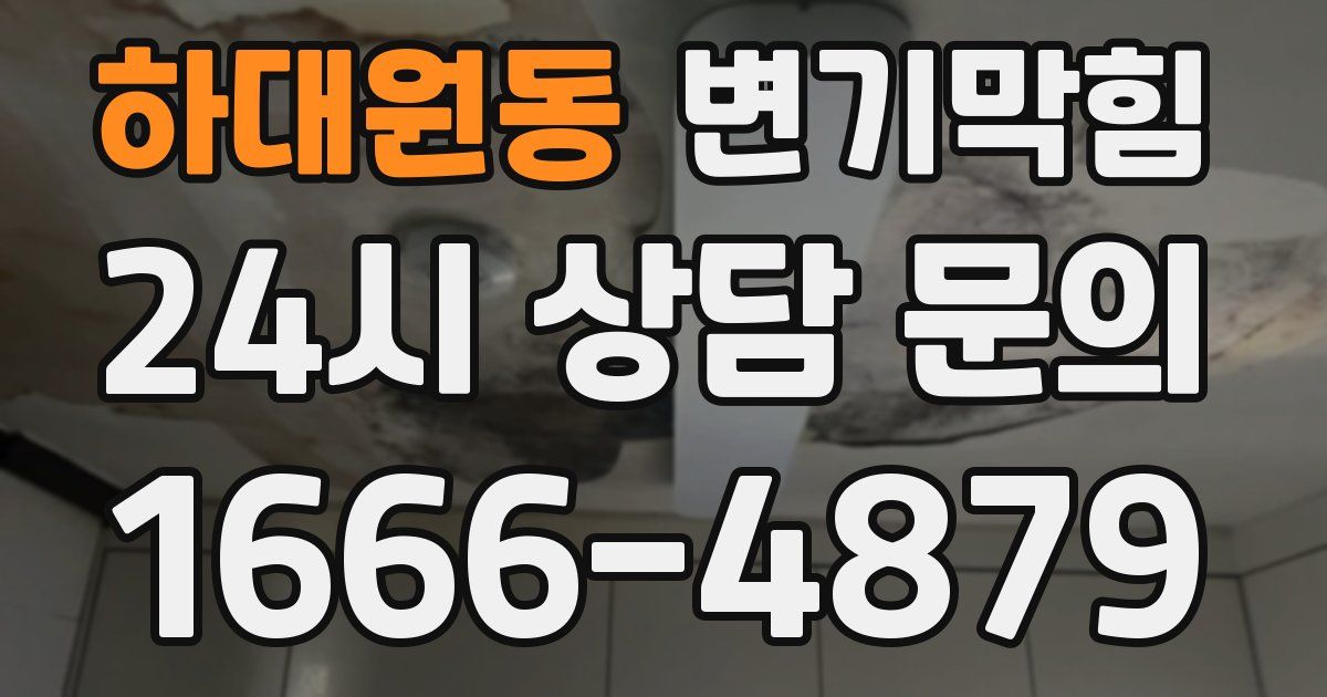 하대원동 변기