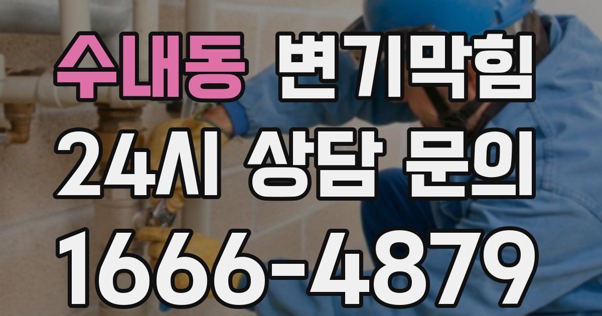 수내동 변기