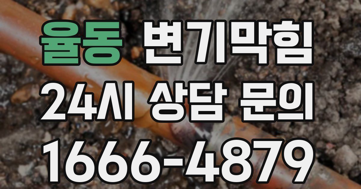 율동 변기
