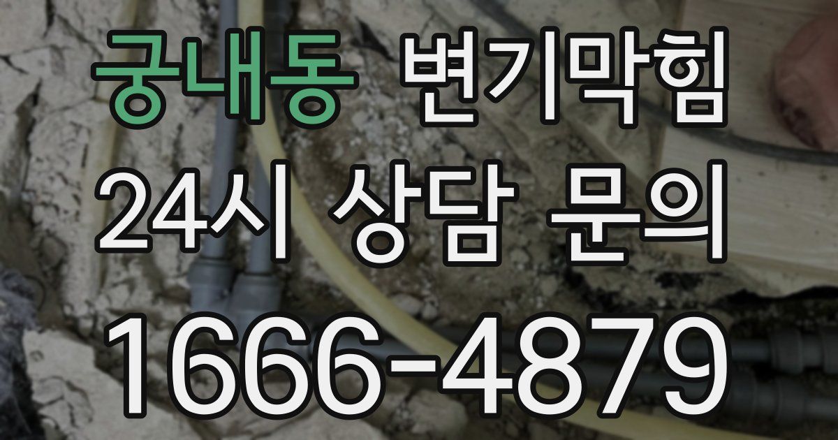 궁내동 변기
