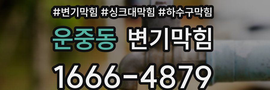변기막힘