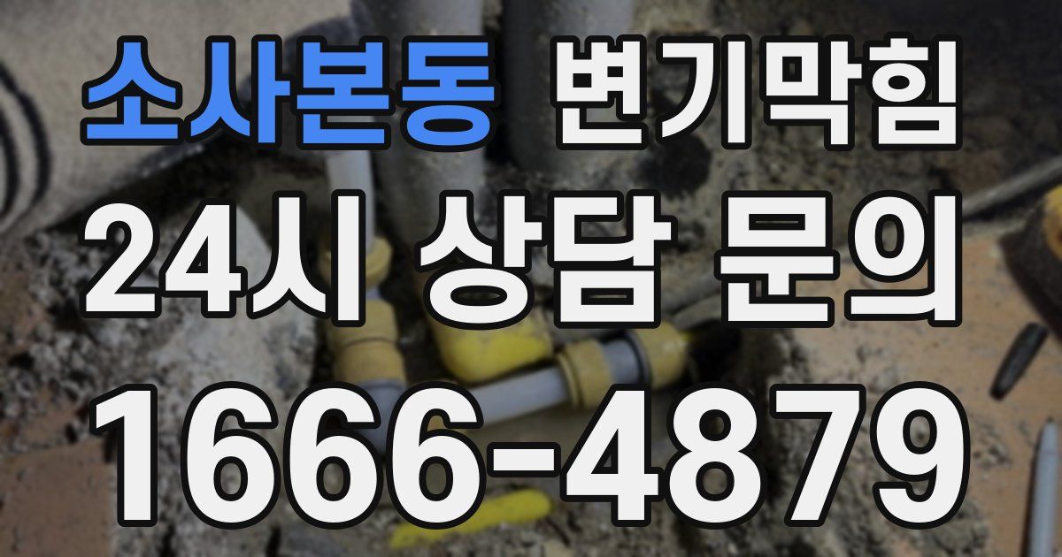 소사본동 변기