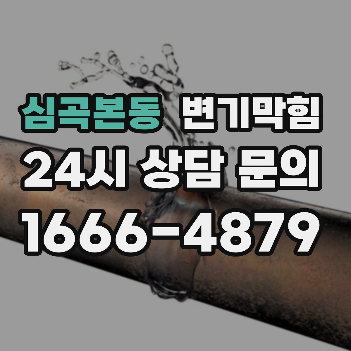 심곡본동 변기막힘 상가 화장실막힘 피크 전 종료