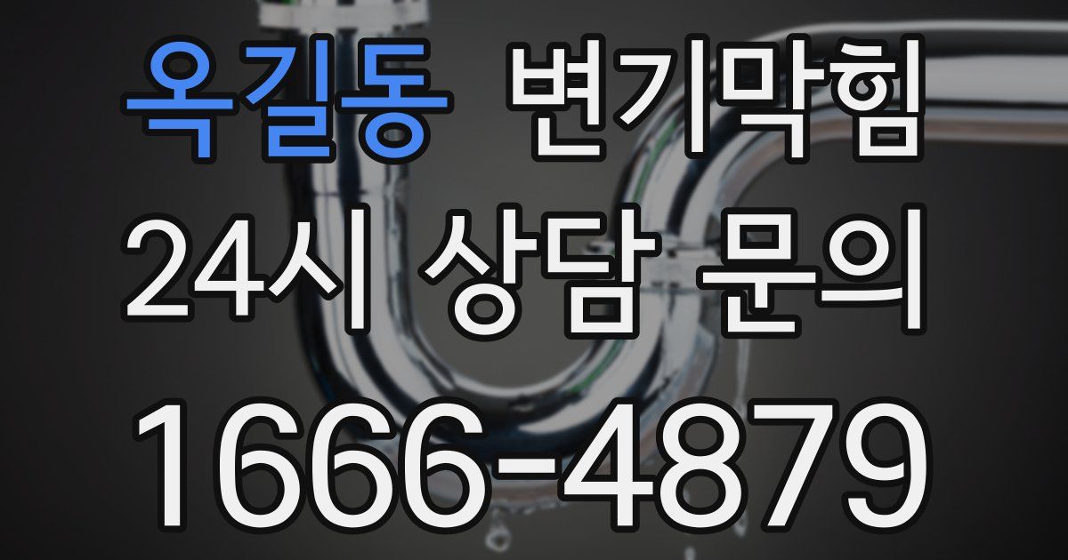 옥길동 변기