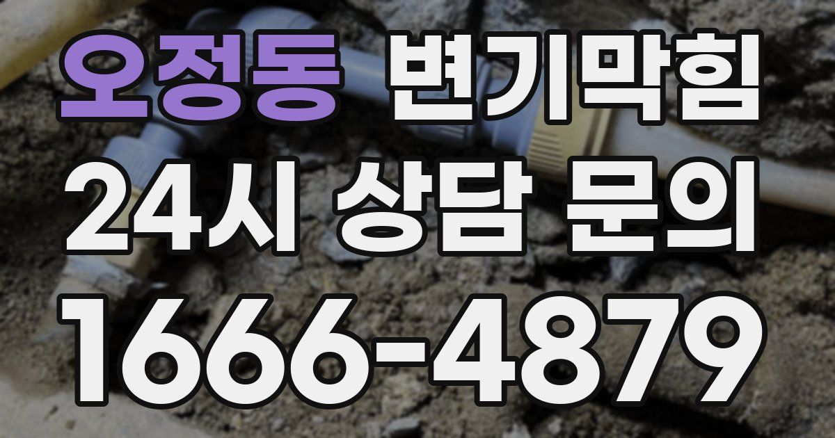 오정동 변기