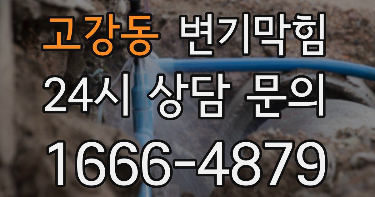 고강동 변기