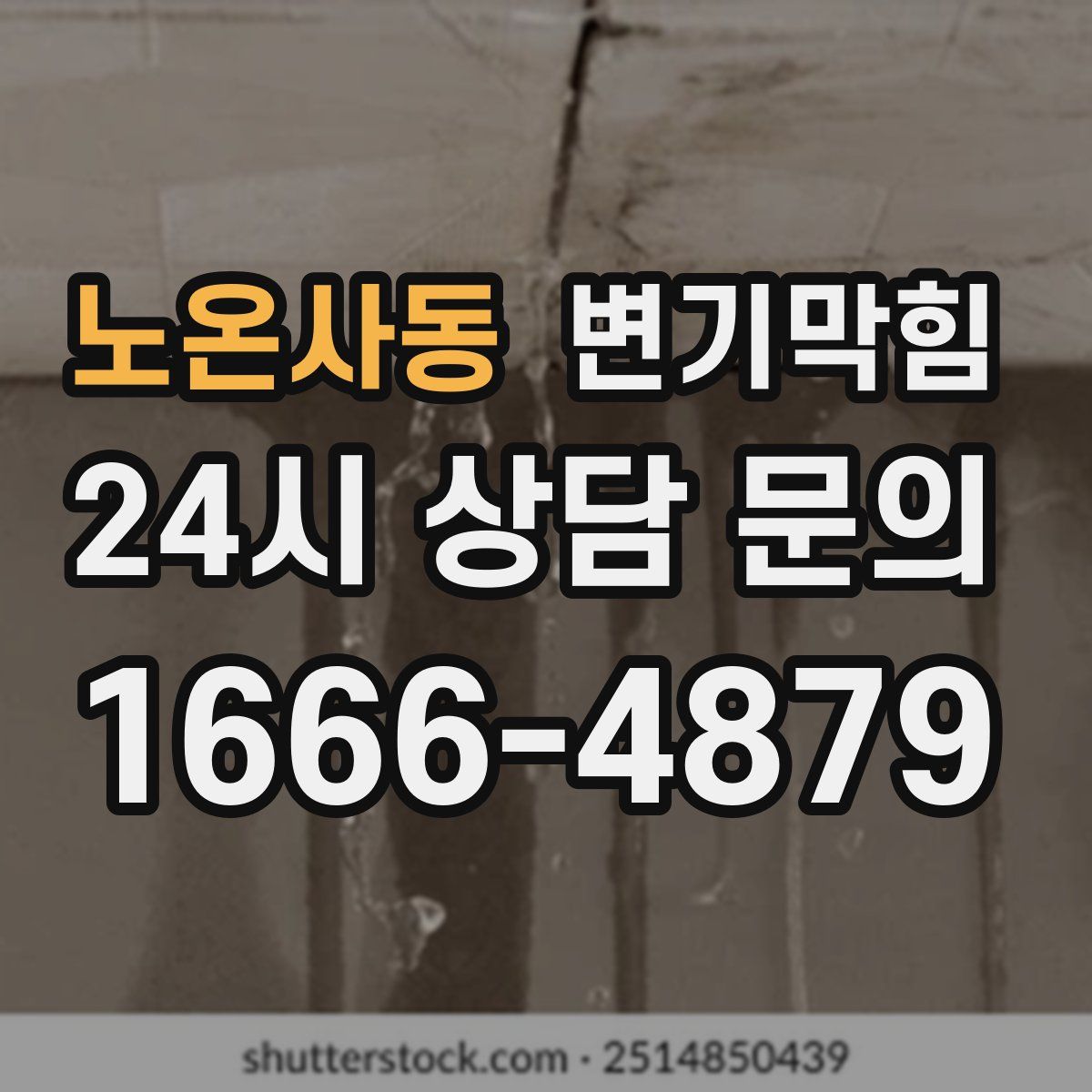 노온사동 변기막힘