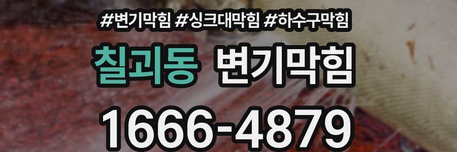 변기막힘
