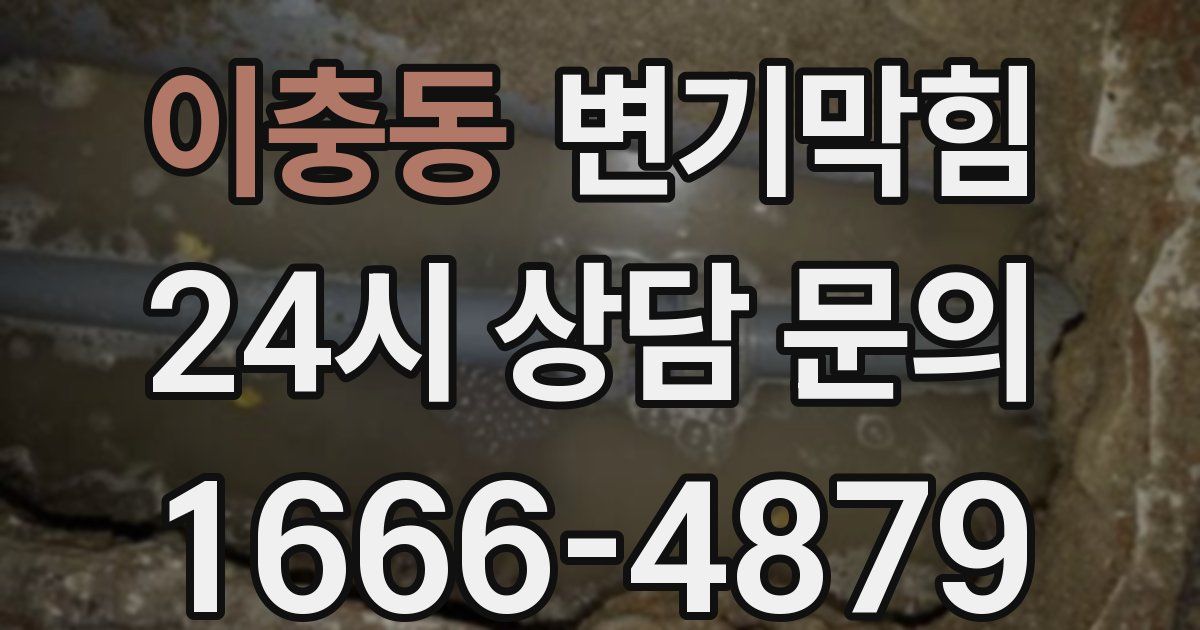 이충동 변기