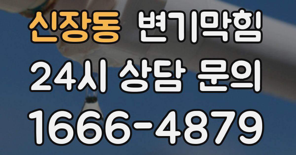 신장동 변기