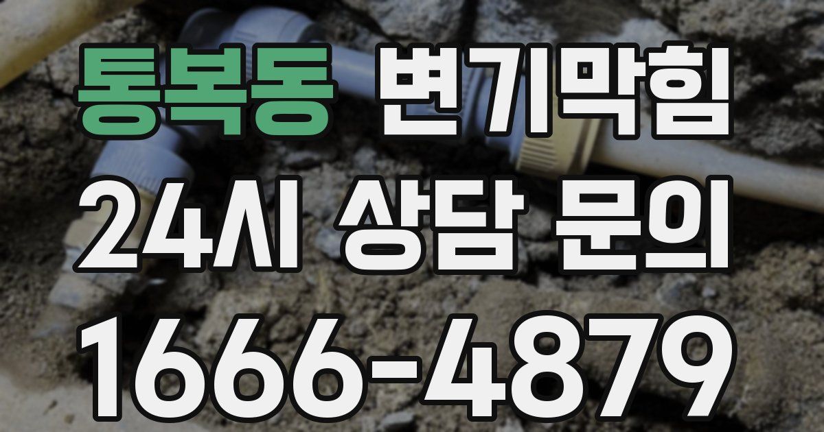 통복동 변기