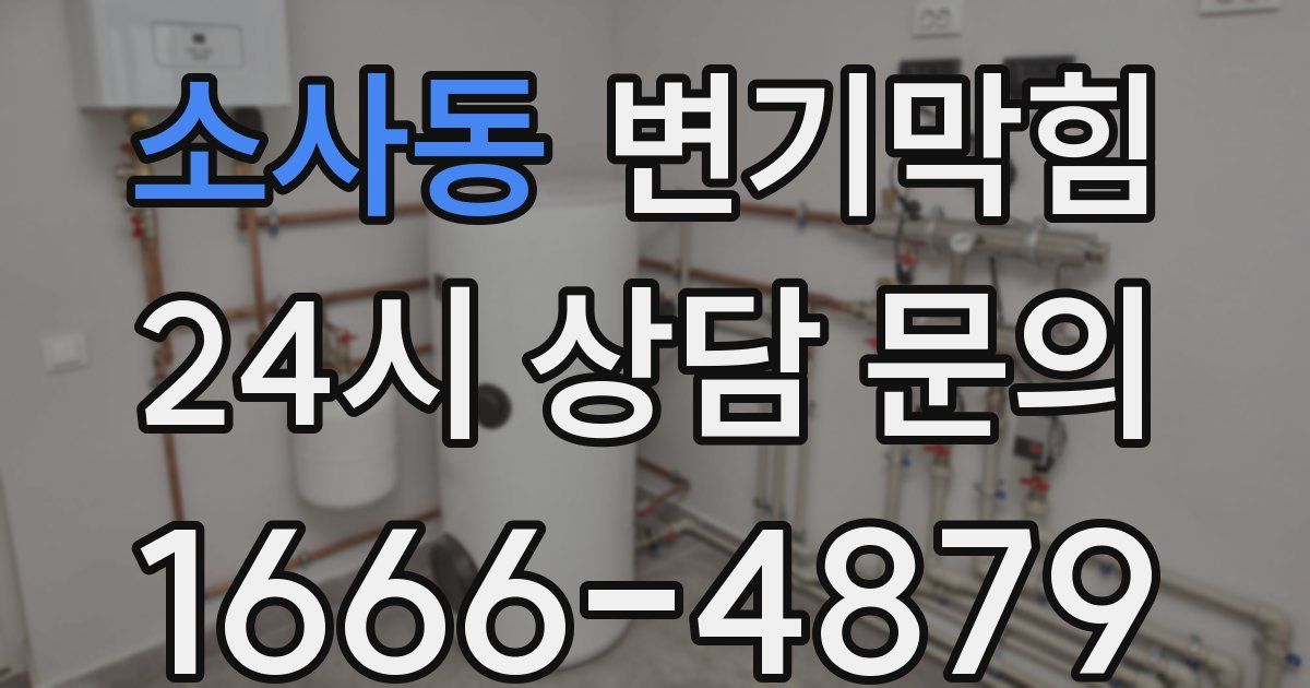 소사동 변기