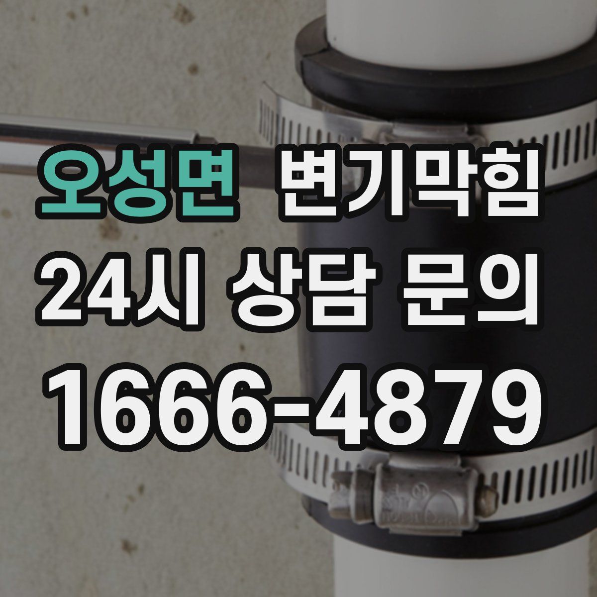 오성면 변기막힘