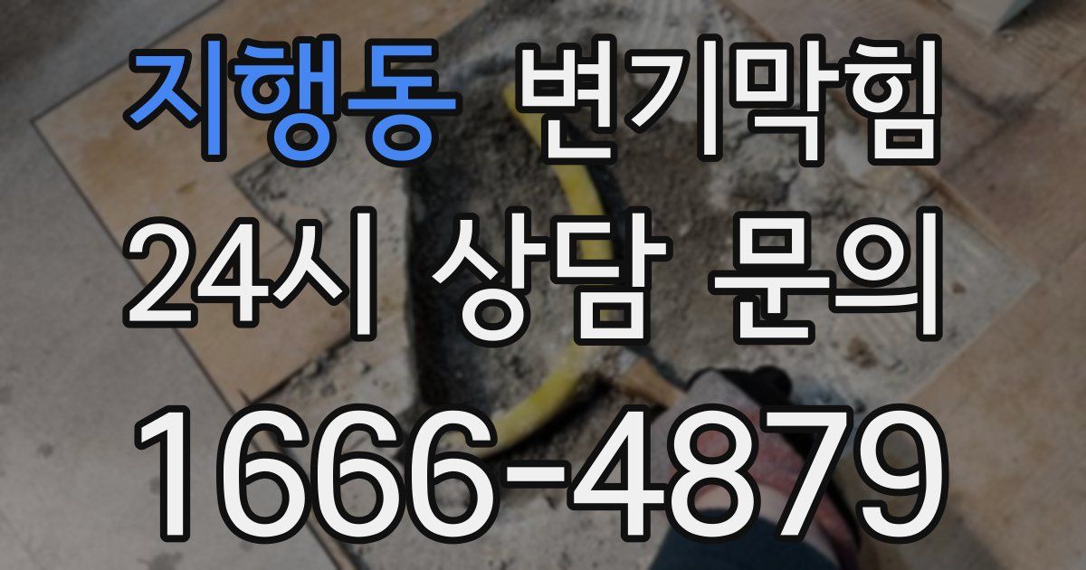 지행동 변기
