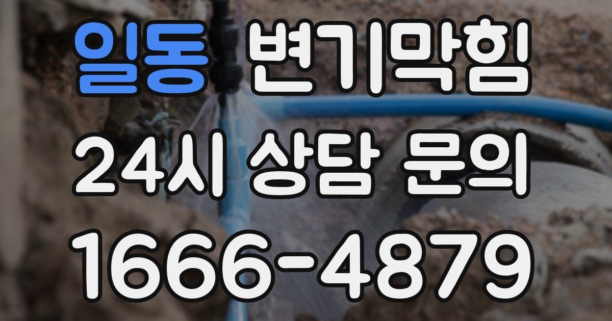 일동 변기