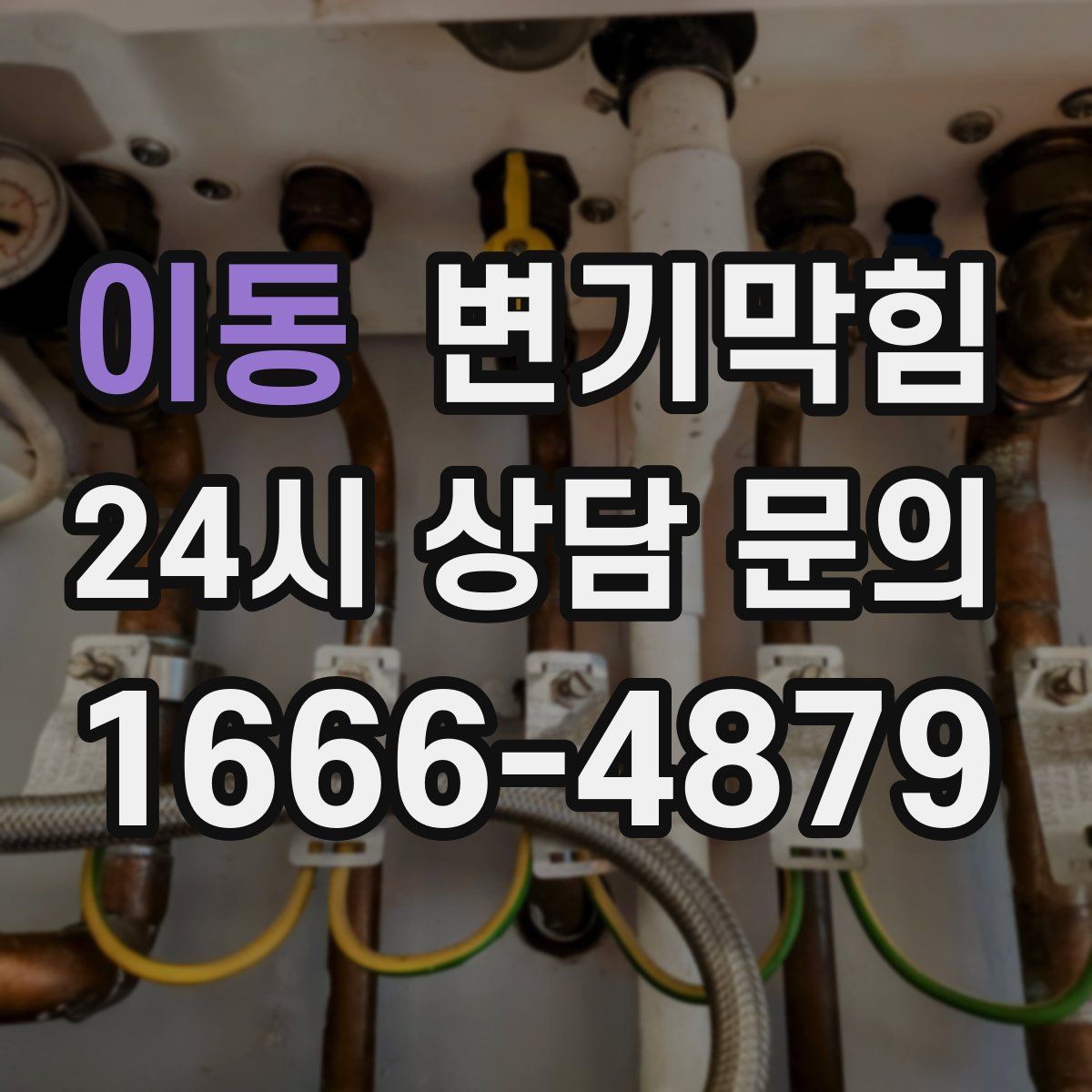 이동 변기막힘
