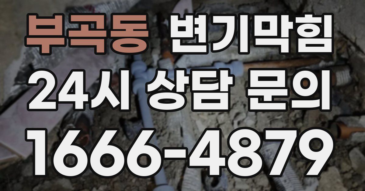 부곡동 변기