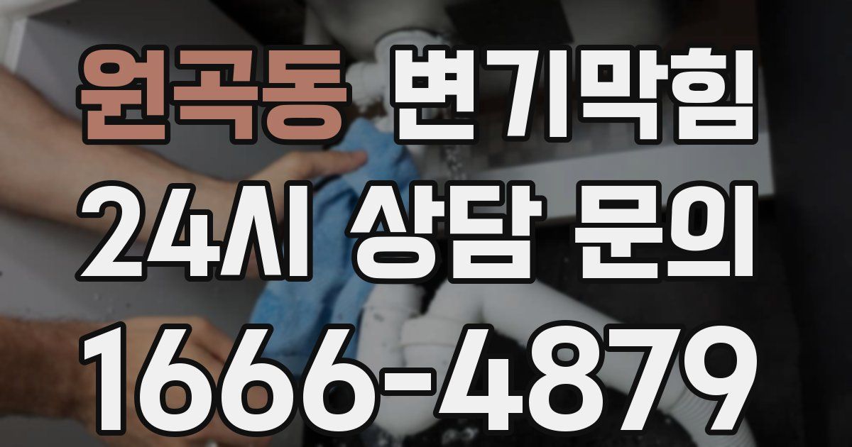 원곡동 변기