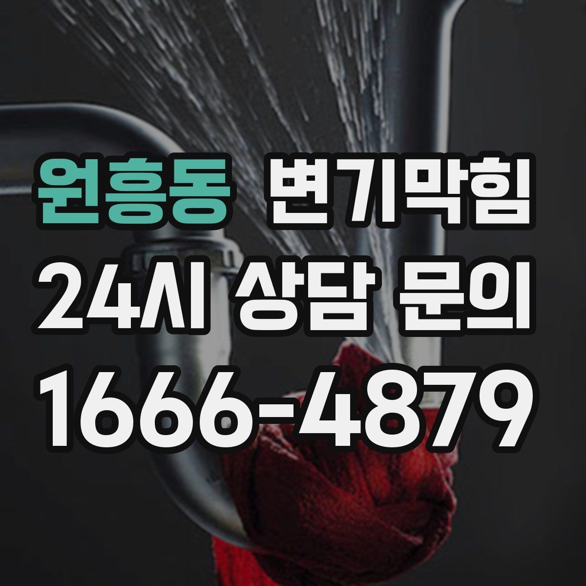 원흥동 변기막힘 카페 화장실역류 오픈 전 점검 루틴