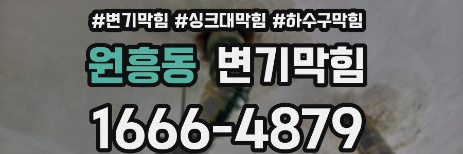 변기막힘