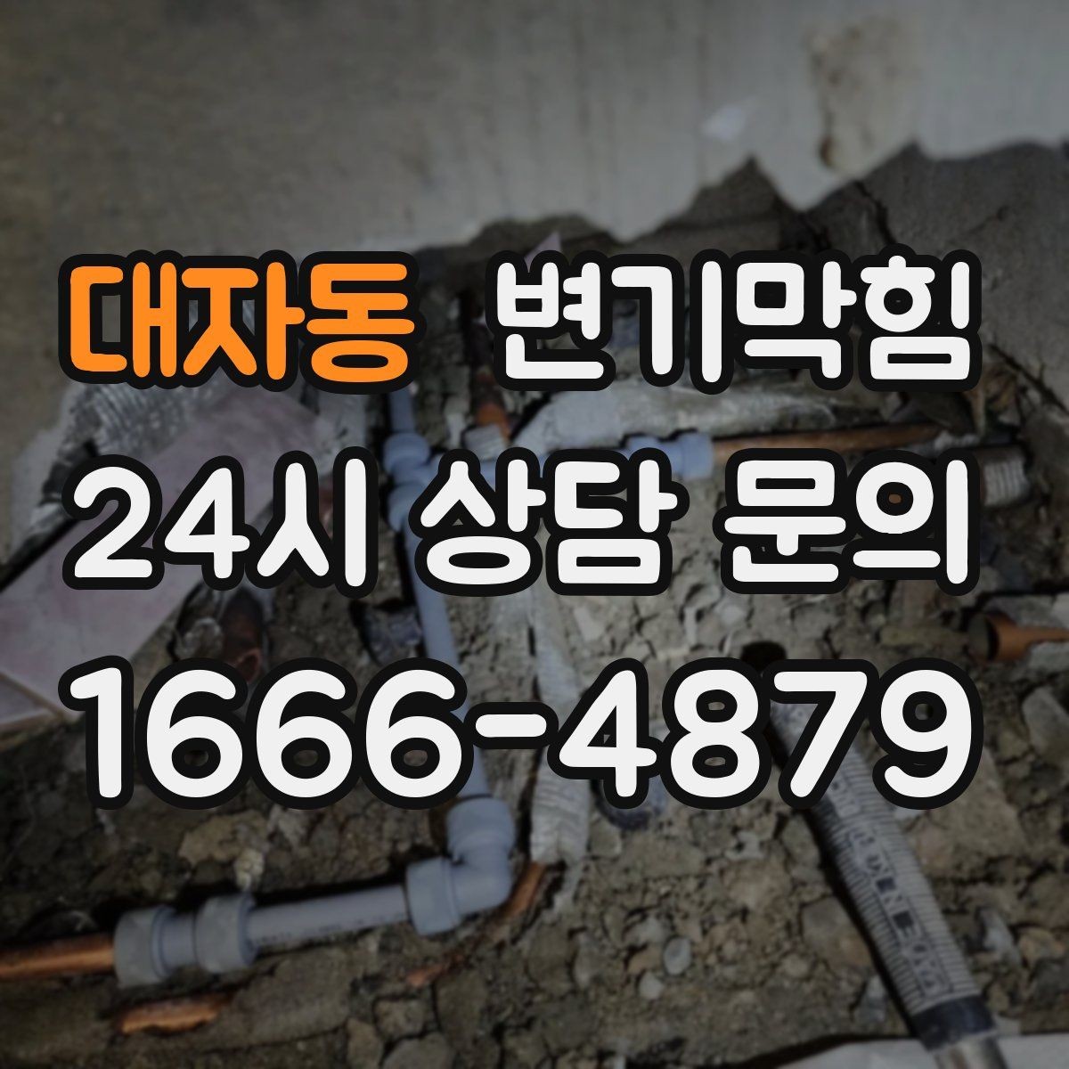 대자동 변기막힘 단독 주택 변기뚫기 바닥 실링 보강기