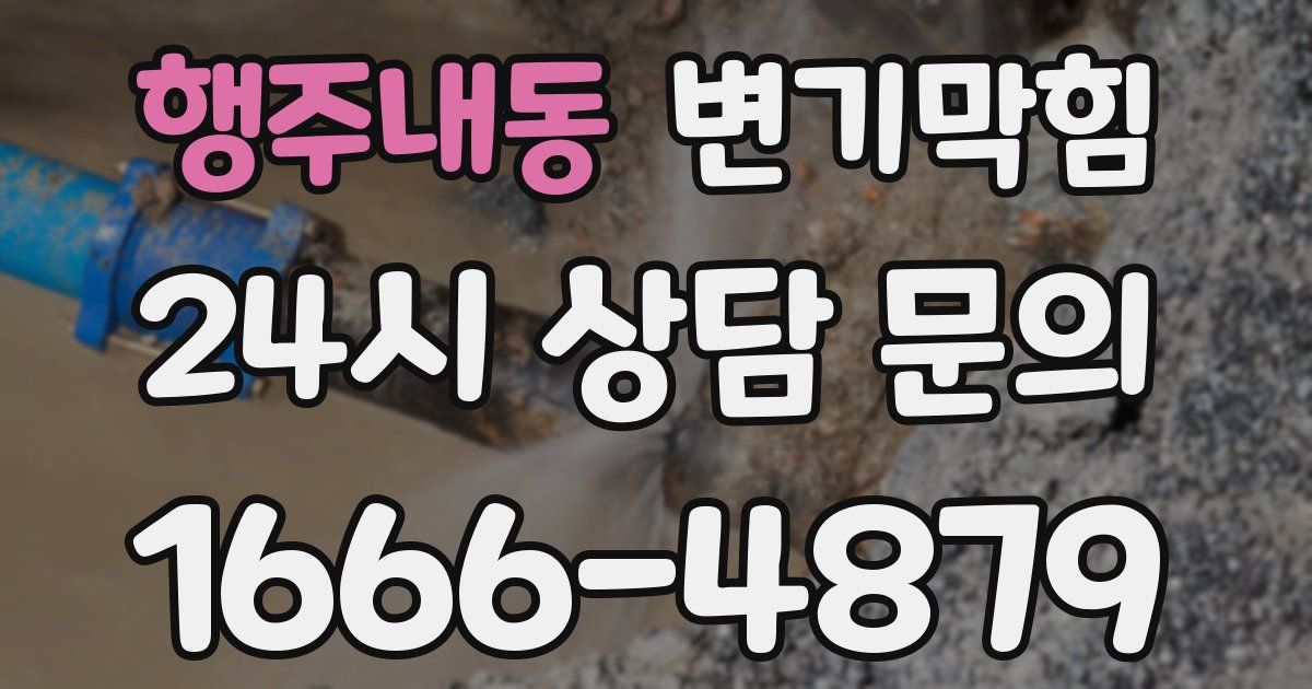 행주내동 변기